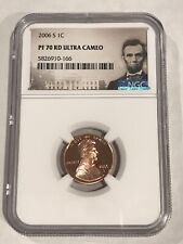 2006 S LINCOLN MEMORIAL PENNY NGC PF70 RD UC TOP POP NGC $90.  picture
