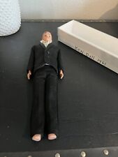 Vintage Ken Doll Flocked Blonde Hair 60s In Tuxedo  Yellowed With Age picture
