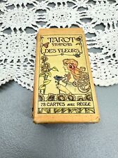 Vintage Tarot Francais Des Fleurs Editions Dusserre - Paris Tarot Card picture