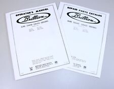 Brillion Sure Stand Seeder Parts & Operators 2 Manuals Rates Planter Drill picture