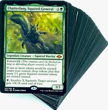 ***Custom Commander Deck*** Chatterfang, Squirrel General - Squirrels - Updated picture