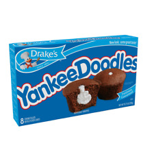 Drake's Yankee Doodles Creme filled cupcake snack cakes picture