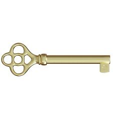 KY-3AB Brass Plated Hollow Barrel Skeleton Key for Antique, Vintage and Old C... picture