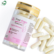 30 Pcs Yoni Probiotics Pops Vaginal Wetness pH Balance BV Yeast Infection Pills picture