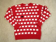 Warm & Wonderful Sweater Women Extra Large Red Princess Diana Edition Sheep Row picture
