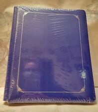 Creative Memories 8.5 X 11 Sapphire Tribute Album with Pages NIP Silver Trim picture