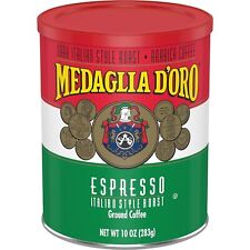 Medaglia D'Oro Italian Roast Espresso Ground Coffee, 10 Ounces Pack of 12 picture