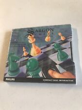 1990 Sargon Chess Philips CD-i Rare Jewel Case Variant NEW Factory Sealed picture
