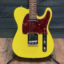 Nashville Guitar Works Custom Nitrocellulose T-Style Yellow Electric Guitar w/ G picture
