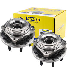 4WD (2) Moog Front Wheel Bearing & Hubs For 2005-10 Ford F-250 F-350 Super Duty picture
