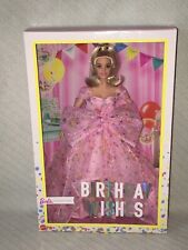 Barbie Signature  2021 Birthday Wishes Doll Mattel #HCB89 Brand New In Box picture