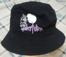 The Undertaker Vtg 1998 Titan Sports Black Bucket Hat picture