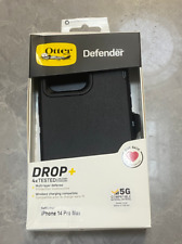 Otterbox Defender Series Case With Holster For iPhone 14 Pro Max Only -Black picture