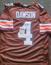 Phil Dawson Signed Cleveland Browns Custom Style Jersey JSA picture