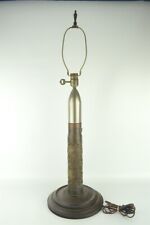 Antique WWI Trench Art Table Lamp 3