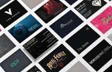 1000 Business Cards Custom, Full Color, Matte/Gloss -  Digital, Pro picture