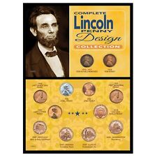 NEW American Coin Treasures Complete Lincoln Penny Design Collection 11085 picture