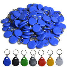 100pc 125KHZ RFID Proximity ID Card Token Tags Key Fobs Key Chain - 7 Colors picture