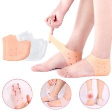 2Pcs Silicone Heel Protector Shoes Insert Pad Pain Relief Cushion Fasciitis picture