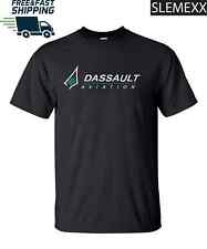 New Dassault Aviation Aircraft men's logo T-shirt USA Size S-5XL picture
