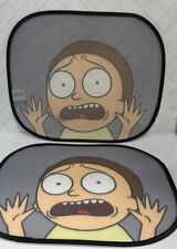 Rick & Morty Just Funky Car SunShade/ Screen x2 Passenger/Backseat Window Shades picture