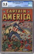 Captain America Comics #22 CGC 3.5 1943 4121070007 picture