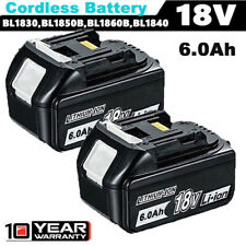 2-Pack For Makita 18V 6.0Ah LXT Lithium-Ion Tool Battery BL1830 BL1850 BL1860 picture