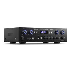 🔊 Donner Bluetooth HiFi Power Amplifier Receiver 600W 4 Channel Audio Amp MAMP5 picture