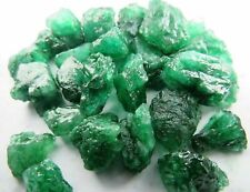 Certified Natural UNCUT Colombian Green Emerald Rough Gemstone Lot Big Sale picture