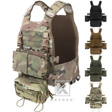 KRYDEX Low Vis Slick Armor Plate Carrier & Tactical Placard Holder & Drop Pouch picture