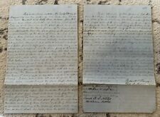 Antique Indenture Document 1859 Charleston Colleton County South Carolina picture
