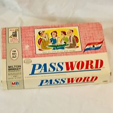 Vintage 1963 Milton Bradley Password Board Game - Complete picture