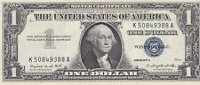 K50849388A  1957A ONE DOLLAR SILVER CERTIFICATE IN EXCELLENT CONDITION picture