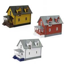 1pc HO Scale 1:87 Model Village House Modern Assembled Architectural Building picture