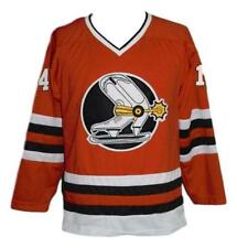 Any Name Number Denver Spurs Retro Custom Hockey Jersey Backstrom Orange picture