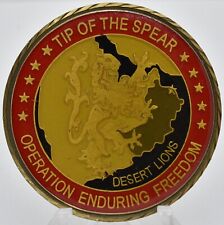 USAF Seeb North Air Base Desert Lions Sultanate of Oman OEF Challenge Coin picture