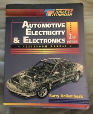 Today's Technician 2nd Ed Automotive Electricity & Electronics Manual Hollembeak picture