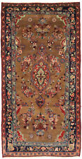 Vintage Khaki Tribal Floral Design 4X7 Farmhouse Oriental Rug Foyer Decor Carpet picture