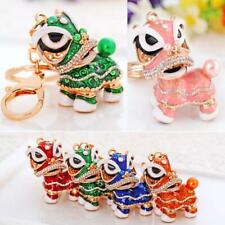 Chinese Style Alloy Lion Pendant Car Keychain Fashion Bag Pendant Creative Gift picture