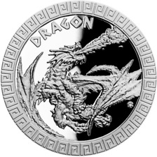 2020 Niue Mythical Creatures DRAGON 1 oz silver proof picture