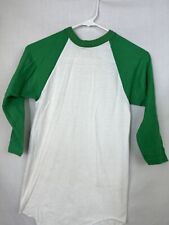 Vintage Raglan T Shirt Single Stitch Russell Athletic Men’s Small USA 70s 80s picture