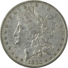 1880 O Morgan Dollar AU About Uncirculated Silver $1 Coin SKU:I14205 picture