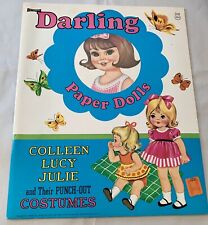 Vintage Saalfield 1972 Uncut Paper Doll Book - Darling  - # 5144 picture