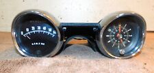 1964 1/2 1965 Ford Mustang ORIG 6K V8 6000 Rpm RALLY PAC TACHOMETER + CLOCK picture