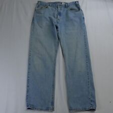 Vtg 2002 Grunge Levi's 38 x 32 505 Regular Straight Light Denim Jeans picture
