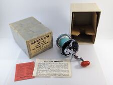 Vintage HERTER'S No. 21 Rapid Retrieve 300YDS Baitcasting Fishing Reel w. BOX picture