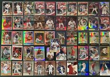 HUGE Boston Red Sox ALL PRIZM / REFRACTOR / #’D LOT (x51) Silver Colors picture
