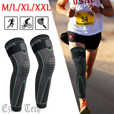 Leg Support Brace Calf Compression Sleeve Socks with Strap Sport Pain Relief US picture