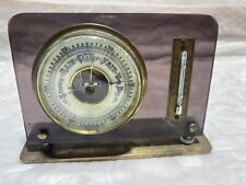 Vintage German barometer with thermometer  picture