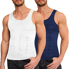 Sculptcore Men's Body Shaper Compression Ionic Shaping Shirt Slimming Tank Top picture